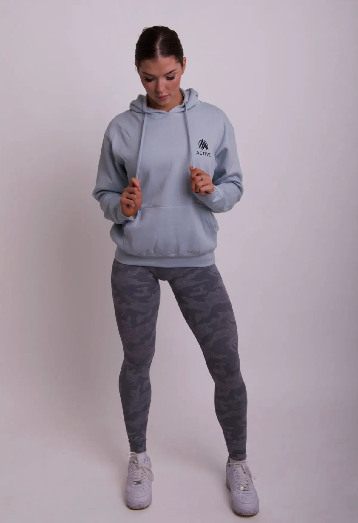 Blue Emblem Hoodie, view 2