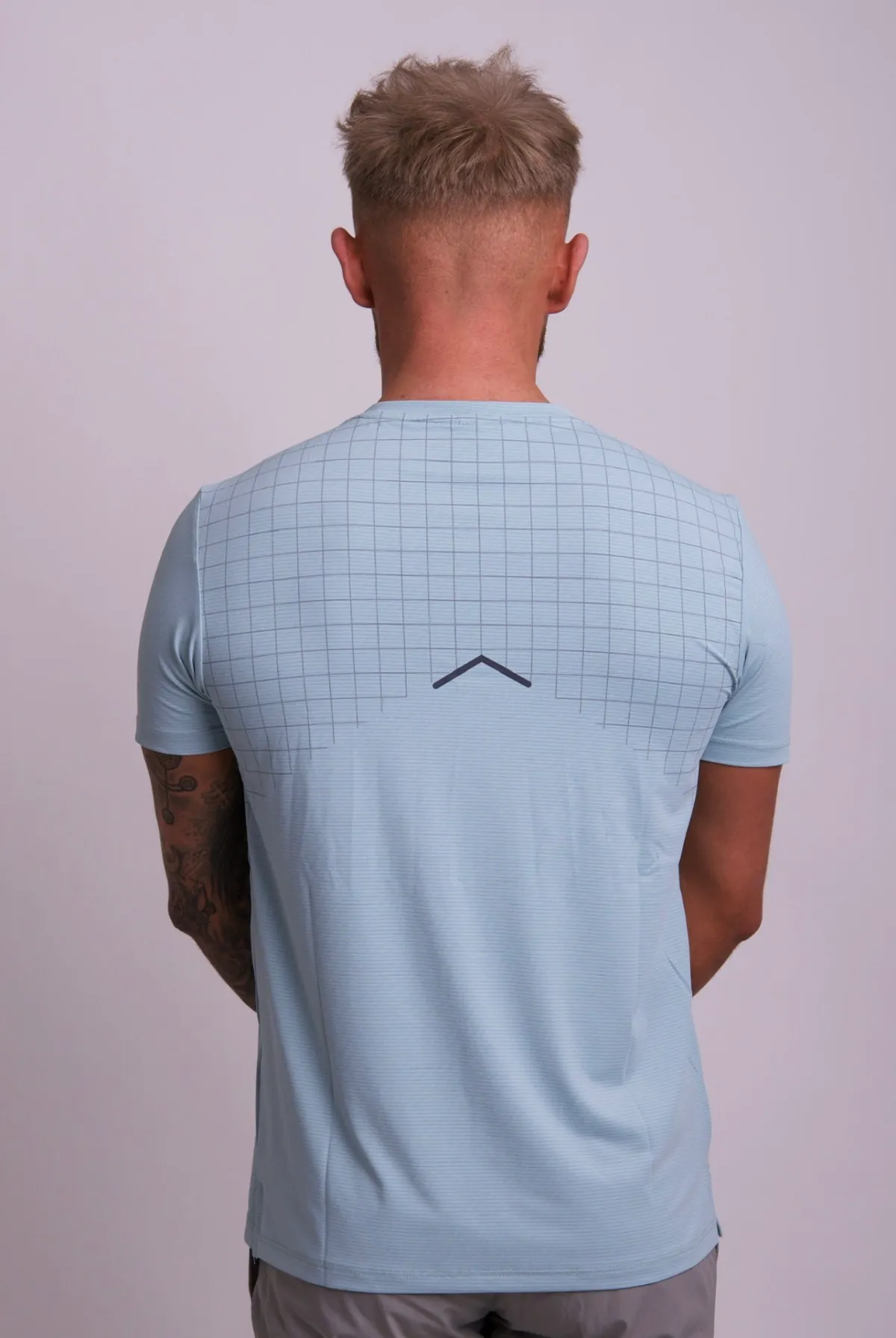 Checked Mint Active T-Shirt, view 3