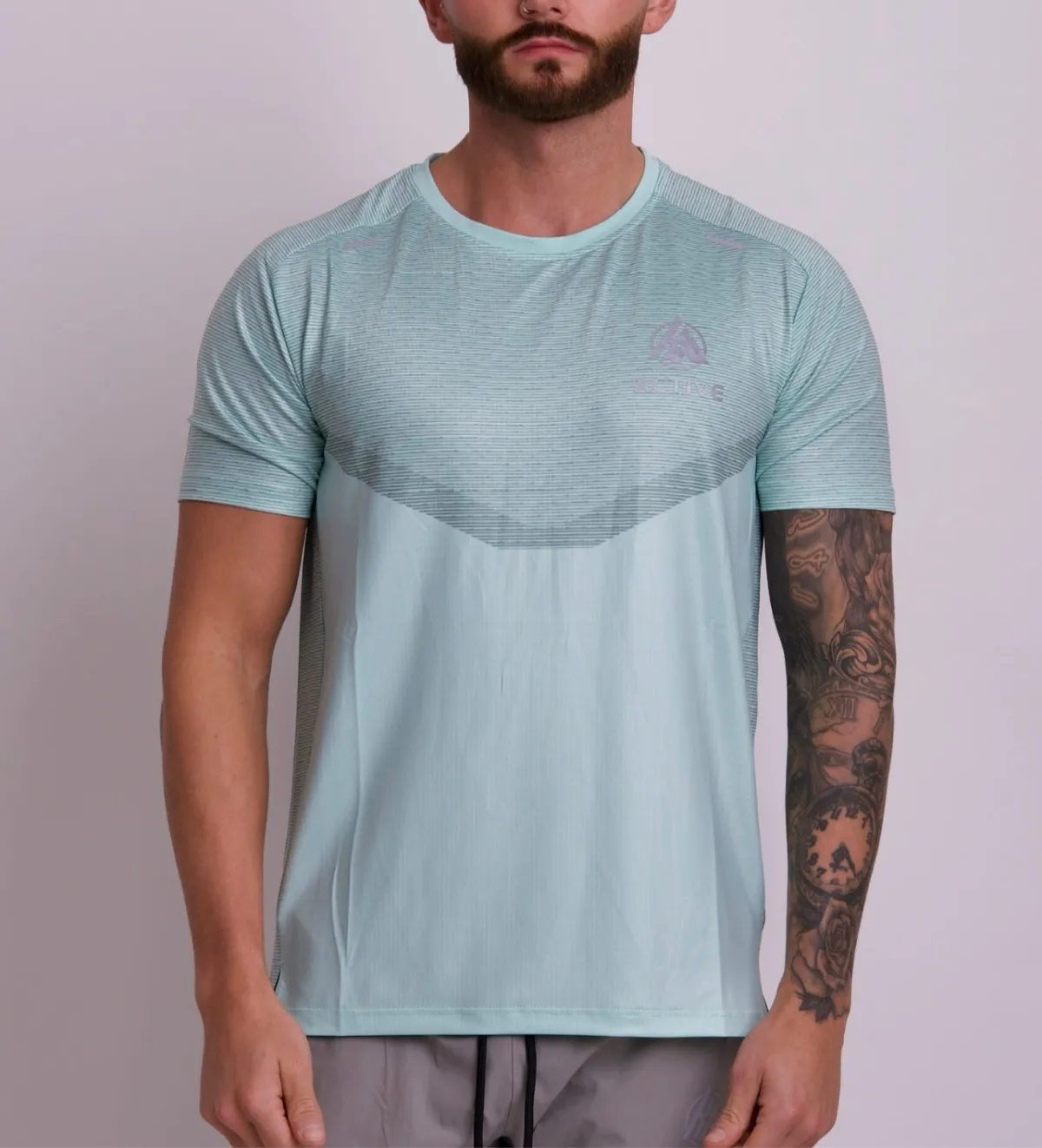 Mint Blue Tech T-Shirt, view 3